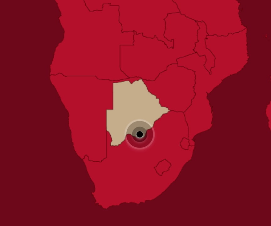 Kraaipan Gold Project Map